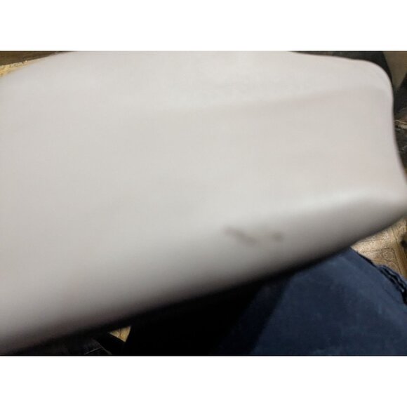 DOONEY & BOURKE City Barlow Large Gray Structured Leather Satchel Tote w/flaws - Picture 9 of 12